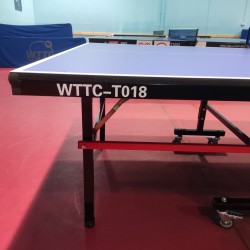 PICK UP ONLY WTTC T-018 Anti-Scratches Foldable Table Tennis Table With Wheels