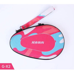 Double Fish Table Tennis Racket Case G-X2 Multi Colour cover