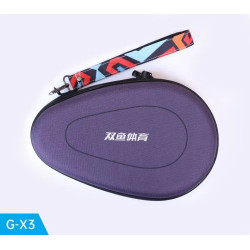 Double Fish Table Tennis Racket Case G-X3 Multi Colour cover