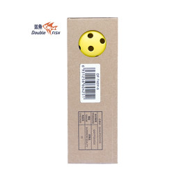 Double Fish Pickleball Outdoor Training Ball DF-T40Y-6 (Pack of 6)