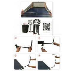 Double Fish S1 Table Tennis Ball Catcher Net