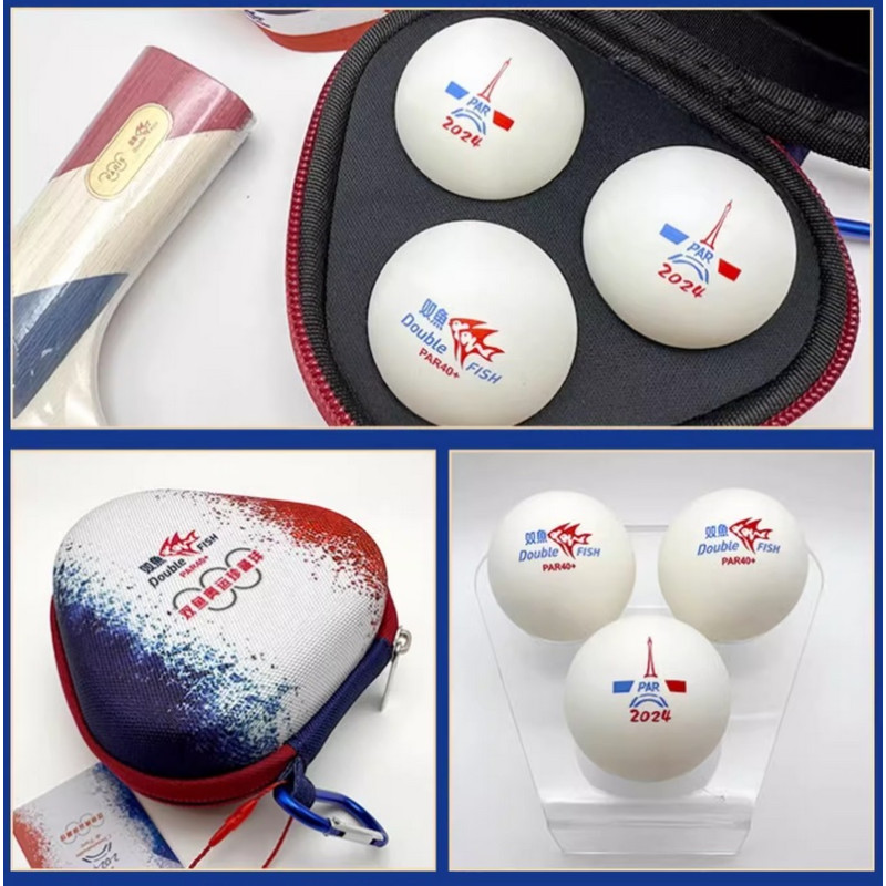 Double Fish Purple Racket Double Fish Paris 2024 Olympic Games Collectible Set FL Racket Limited ...