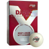 DHS 3-Star DJ40+ 2021-2028 WTT Ball (pack of 6 balls)