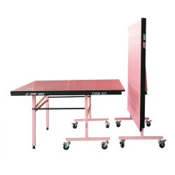 DHS Sun YS T2066 Two Piece Folding Table Tennis Table 18MM Pink