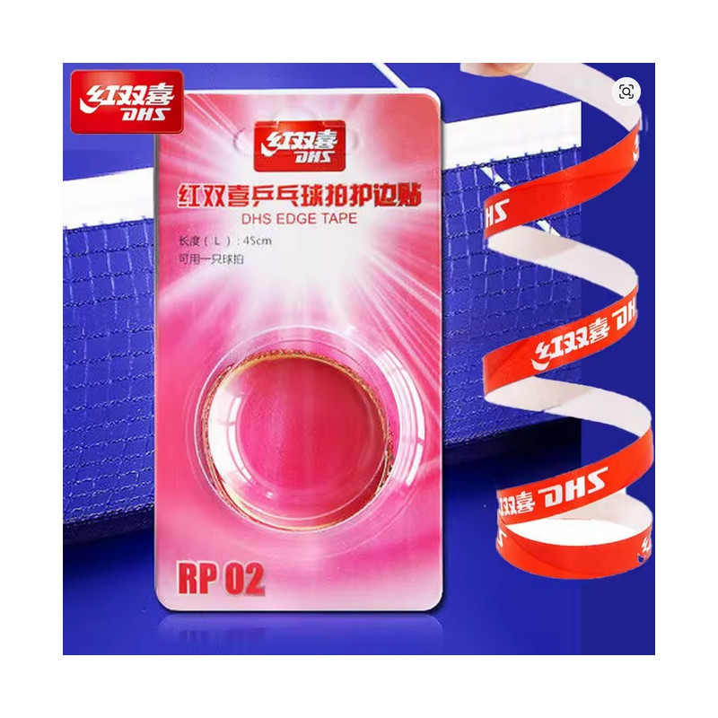 Double Happiness Table Tennis RP02 Racket Edge Tape