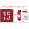 VICTAS V15 Sticky Soft 2.0  (Made in Germany) + Nittaku 3 Star Ball(3pcs)