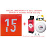 VICTAS V15 Sticky 2.0 (Made in Germany) + Nittaku 3 Star Balls(3)