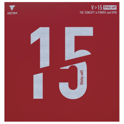 VICTAS V15 Sticky Soft 2.0  (Made in Germany) + XUSHAOFA 3 Stars Ball(6)
