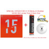 VICTAS V15 Sticky 2.0 (Made in Germany) + XUSHAOFA 3 Stars Ball(6)