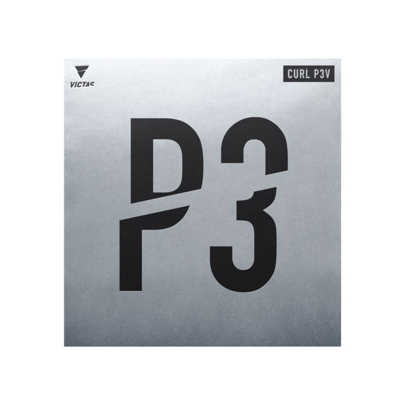 VICTAS CURL P3V PIMPLE-LONG Rubber (Made in Japan)