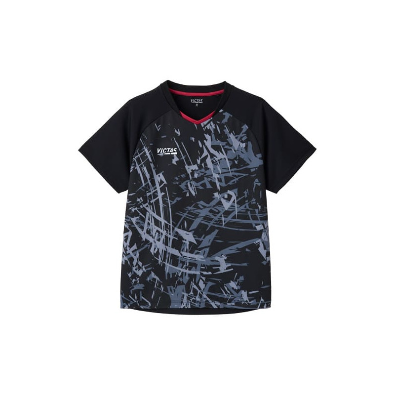 VICTAS STREAK Game Shirt Black 612503