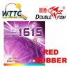 Double Fish 1615 Long Pimple Rubber without Sponge Red