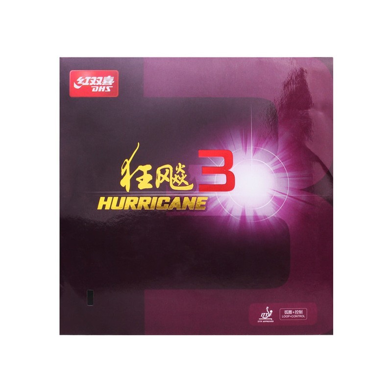 DHS HURRICANE 3 Table Tennis Rubber