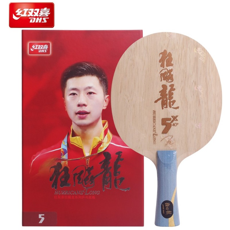 Double Happiness Hurricane Long 5 Shakehand Blade (long Handle)