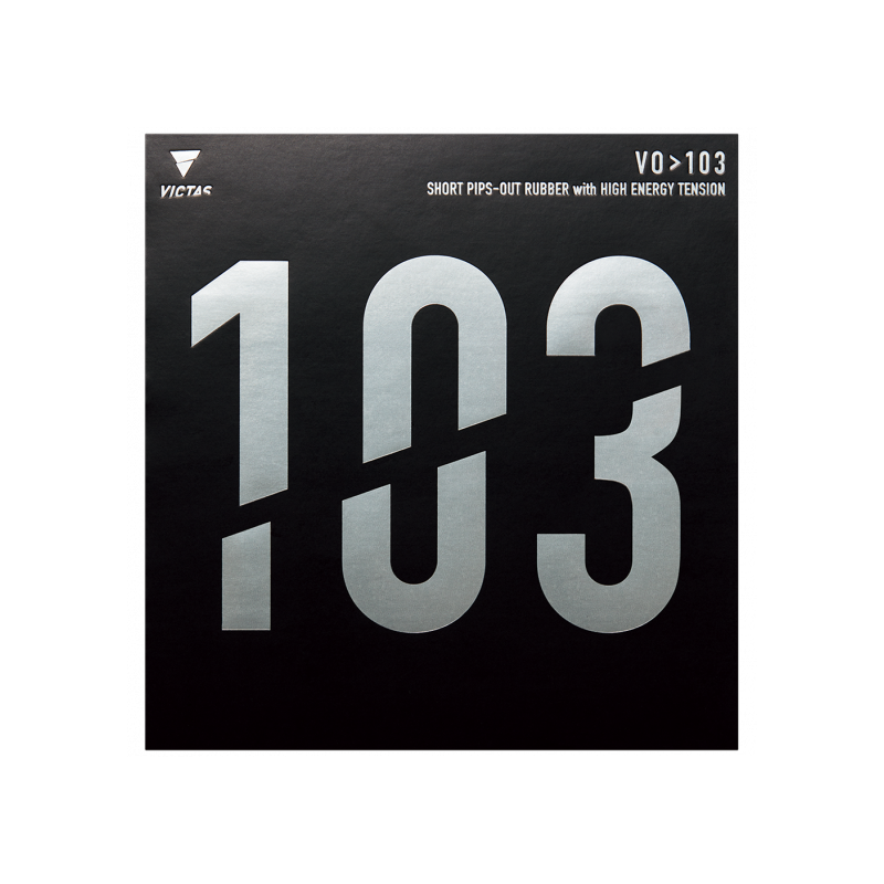 VICTAS VO 103 SHORT PIPS-OUT RUBBER WITH HIGH TENSTION