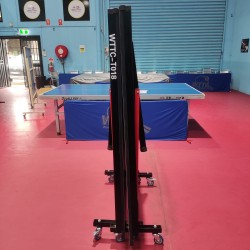 WTTC T-018 Anti - Scratches Foldable Table Tennis Table With Wheels