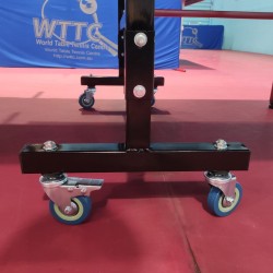 WTTC T-018 Anti - Scratches Foldable Table Tennis Table With Wheels