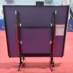 WTTC T-018 Anti - Scratches Foldable Table Tennis Table With Wheels