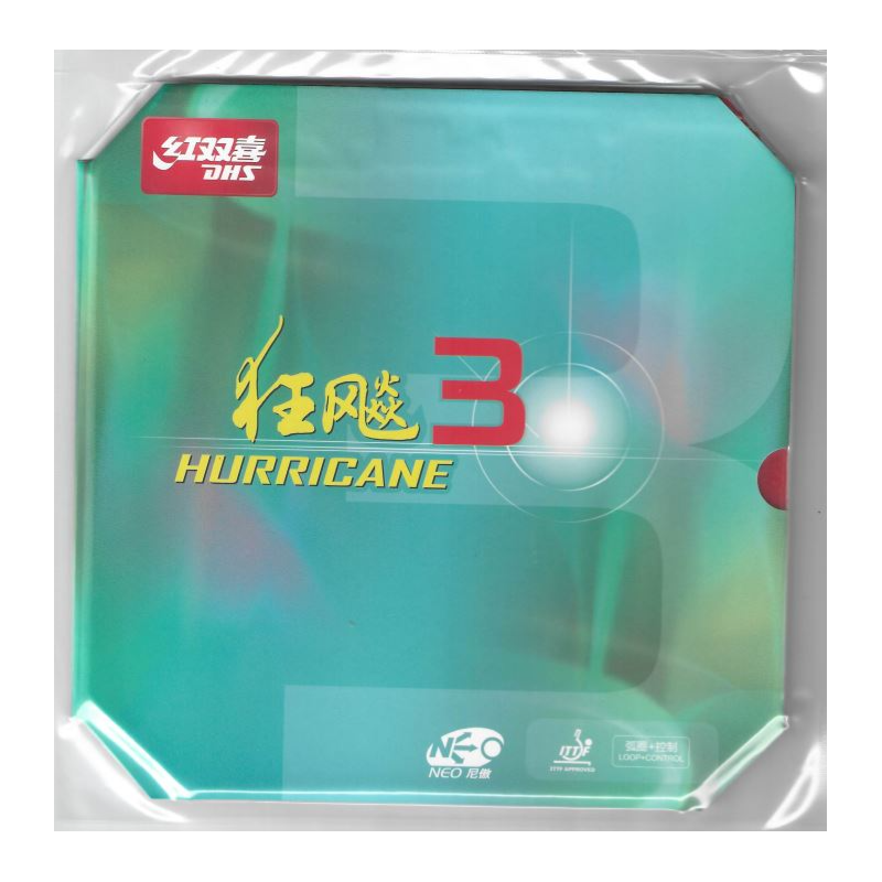 DHS HURRICANE NEO 3 Table Tennis Rubber