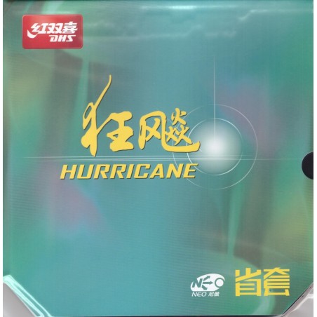 DHS Hurricane NEO 3 Provincial Edition Orange Sponge Table Tennis Rubber
