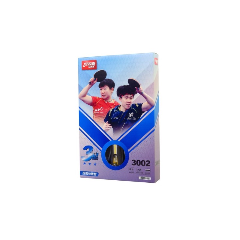 DHS 3002 Table Tennis Paddle - Shakehand main image 0